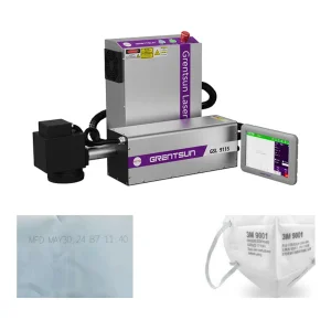 High Speed Efficient 10W UV Laser Coding Machine Glass