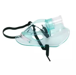 Máscara facial nebulizadora ajustável estéril médica de alta concentração kit de máscara nebulizadora em PVC