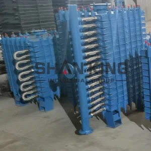 5000L Enameled Reactor Square 15 Square Cooling Plate Condenser