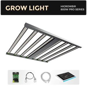 Vertical Farming LED Grow Light 800W Coverage Full Spectrum UV/IR Enhanced