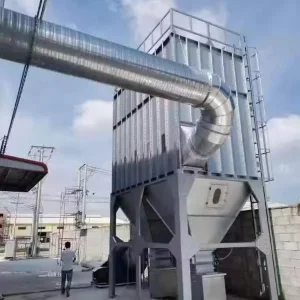 Large Bag-type Filtration Equipment Used in Flour Mills and Wood Factories