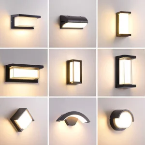motion sensitive LED light outdoor