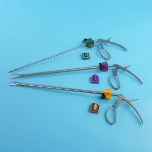 Easy Operate Non-Absorbable Polymer Ligating Clips for Ovarian Surgery Gynecology