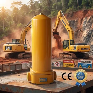 QU-H Hydraulic Oil Filter For Heavy Equipment Spare Parts Alat Berat For Caterpillar Komatsu Excavator Hydraulic Power System