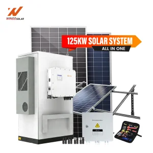 125kw Hybrid Solar Kit