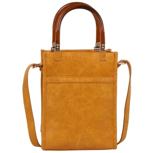 Bolsa de Mão de Acrílico Premium para Mulheres Estilosas