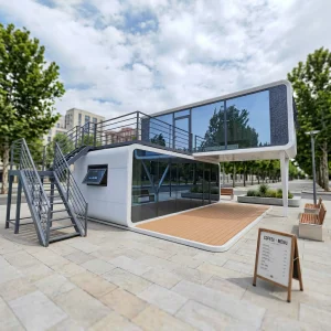 Portable Outdoor Gym Pod Prefab Apple Cabin