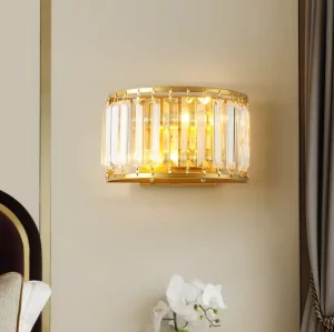 Modern LED Crystal Wall Lamp