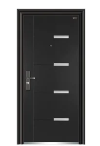 Modern Security Stainless Steel Iron Single/Mother-Son/Double Door Factory Customized Satety Entrance Main Metal Door