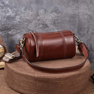 Bolso cruzado de cuero