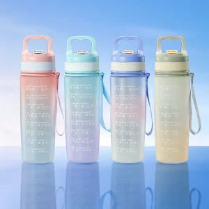 Promotional Gifts Leakproof 700ml Fitness Outdoor Sports Water Bottle with Plastic Water Bottle