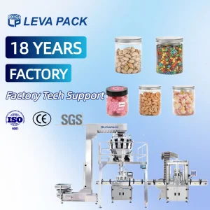 High Speed Electric PLC Granule Candy Packaging Machine Weighing Automatic Vertical Forming Filling Sealing for Food
