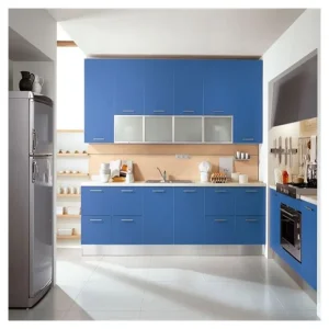 Gabinetes de cocina modernos de metal para el hogar Cbmmart a prueba de agua para exteriores 304 Gabinete de cocina de acero inoxidable
