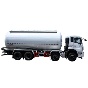 Dongfeng Tianlong 60tons 30m³ 8X4 Low Density Powder Material Tanker Van Transport Vehicle Bulk Cement Powder Material Transport Tanker Truck