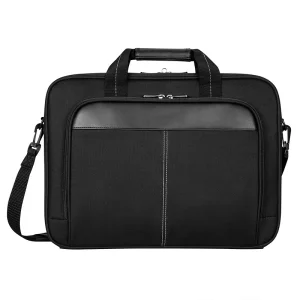 15.6 Bolsa para Laptop de 15 Polegadas Slim com Pasta e Bolsa de Ombro Crossbody