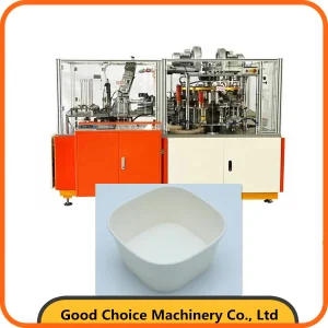 Square and Rectangular Paper Bowl Machine
