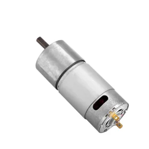 Low Noise 37mm Rotary Motor with Spur Gearbox