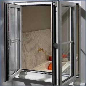 Professional Design Customizable Double Glazed Window Aluminium Casement Windows With Screen