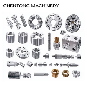 High Precision OEM Custom 5-Axis CNC Machining Service for Complex Aluminum Stainless Steel Brass Components