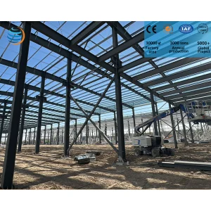 Steel Structure Components Steel Frame Metal Building For Construction Contractor Project Fast Installation Oem