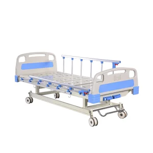 Manual Hospital Care Bed Adjustable Medical Bed