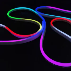 China Manufacturer White Color Silicone Flexible LED Neon Flex Strip Light 8W with Cheapest Price
