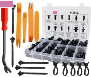 Plastic Bumper Fasteners Rivets Tool Set