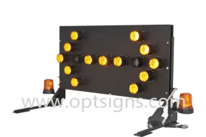 Vehicle Mounted LED Warning Light Road Safety Arrow Board