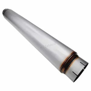 Customized New Style Round 4'' 5'' 6'' Exhaust Silencer Stainless Steel/Aluminized Steel Muffler for Heavy Duty Truck/Diesel