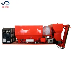 Automatic Volumetric Concrete Mixing Plant Continuous Feeding for Infrastructure Works