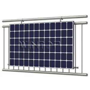 Railing Simple Solar Panel Bracket with Hook