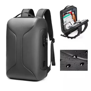 Smart Anti-Theft Waterproof Laptop Backpack with USB Charging Port