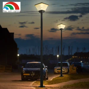 30W وحدة LED خاصة على شكل مربع بالجملة من الألمنيوم في الهواء الطلق IP65 إضاءة حديقة للمسار والشارع والفناء والفيلا المقاومة للماء