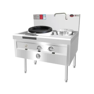 Commercial Restaurant Equipment Stainless Steel Wok Range Stove