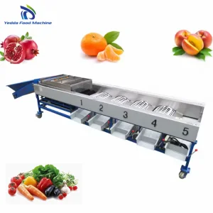 Advanced Vegetable Packaging System with Efficient Sorting and Waxing