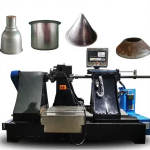 Double-wheel Heavy-Duty CNC Stainless Steel Automatic Processing Spinning Machine with Dual Cutting Wheels Model X-700 Double