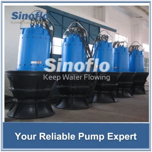 Bomba sumergible de flujo axial