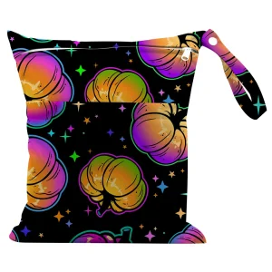 Bolsa impermeable pequeña reutilizable para cosméticos, maquillaje, almohadillas sanitarias, pañales de lactancia, toallitas, pouch pequeño para pañales de tela