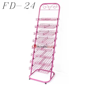 Custom Free Standing Double-Sided Nail Polish Display Rack