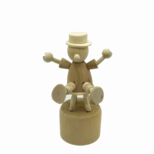 Wooden Pull Puppet Kids Toys