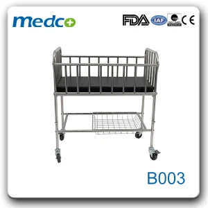 Movable Pediatric Baby Cot Bed