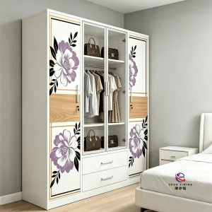 Durable 0.6mm Steel Wardrobe