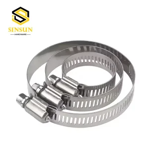 China Stainless Steel Hose Clamps Suppliers, Factory