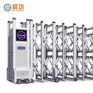 Factory Price Industrial Park Entrance Automatic Collapsible Gate Industrial Retractable Gate