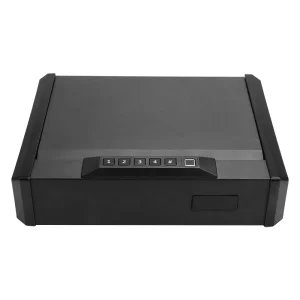 Fireproof Top-Open Fingerprint to Unlock Silent Combination Lock Gun Safe