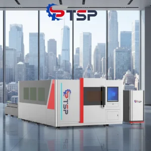 High Speed P3015 Fiber Laser Cutting Machine 3000x1500mm Metal Laser Cutter with Exchange Table and Full Enclosure