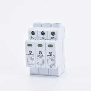 Baiwei 3P 40kA DC 650V Lightning Protection Surge Protector