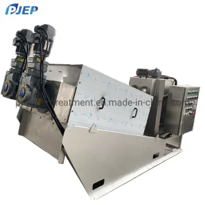 Industrial Screw Press Sludge Dewatering Wastewater Treatment Equipment Water Filter System