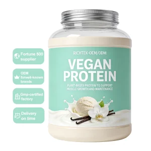 Custom Sports Nutrition Clear Protein Vegan Meal Replacement Shake Rice & Pea Protein