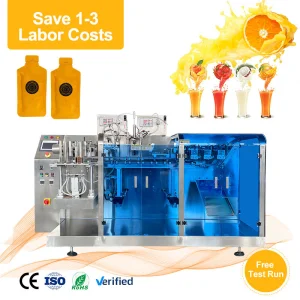 Automatic Zipper Bag Machine | Doypack Filler for Stand Up Pouch, Spout, Premade, Plastic Bag, Sealing, Packing